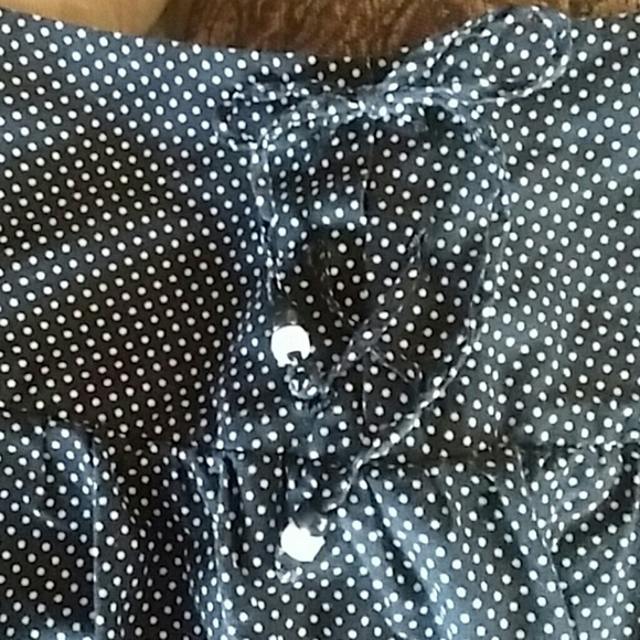 No Boundaries Mini Skirt Size 11 (Juniors) Black Polkadot - Picture 3 of 5